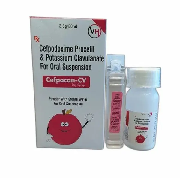 Cefpodoxime 50mg & potassium clavulanate 31.25mg dry syrup 50mg pharmaceutical product details from NexCure Health
