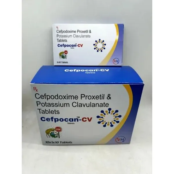 Cefpodoxime Proxetil 200mg & Potassium Clavulanate 125mg Tablets 200mg pharmaceutical product details from NexCure Health