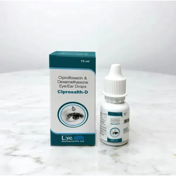 Ciprofloxacin & Dexamethasone Eye-Ear Drops pharmaceutical product details from NexCure Health