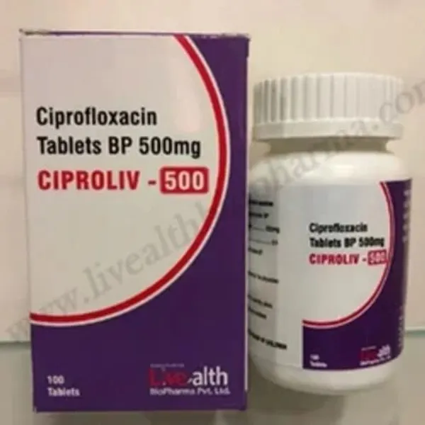 Ciprofloxacin Tablets BP 500 mg 500 mg pharmaceutical product details from NexCure Health