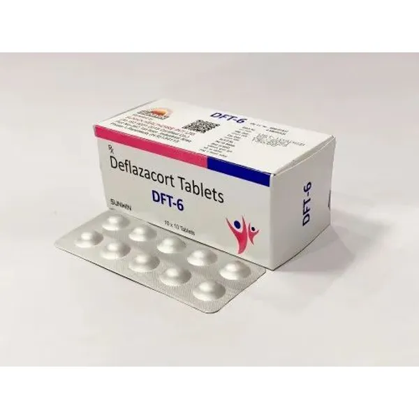 Deflazacort Tablets 6mg 6mg pharmaceutical product details from NexCure Health