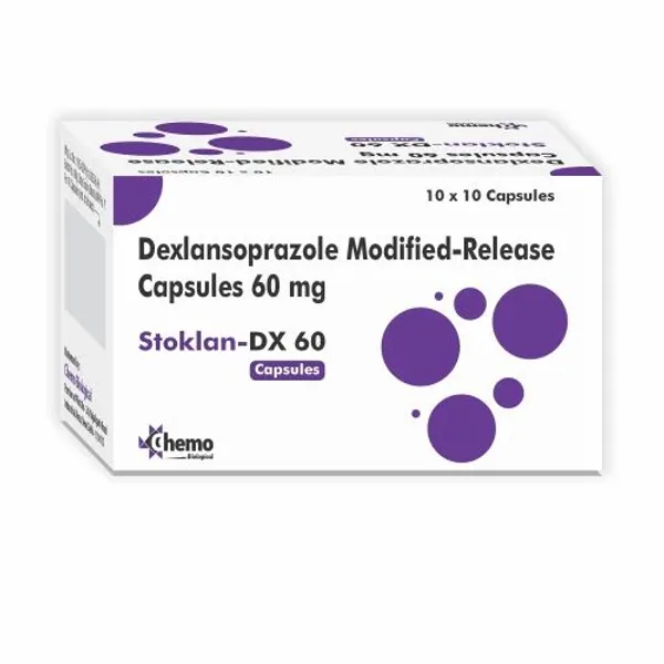 Dexlansoprazole Modified Release Capsule 60mg 60mg pharmaceutical product details from NexCure Health