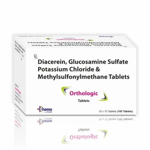 Diacerein Glucosamin Potassium and Methyl Sulfonyl Methane pharmaceutical product details from NexCure Health