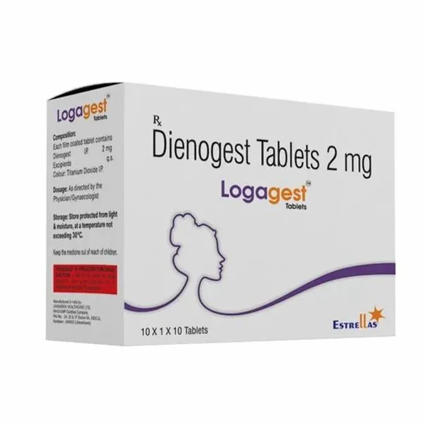 Dienogest Tablets 2 Mg 2 Mg pharmaceutical product details from NexCure Health