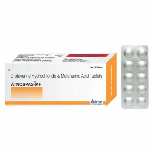 Drotaverine Hydrochloride And Mefenamic Acid Tablets pharmaceutical product details from NexCure Health