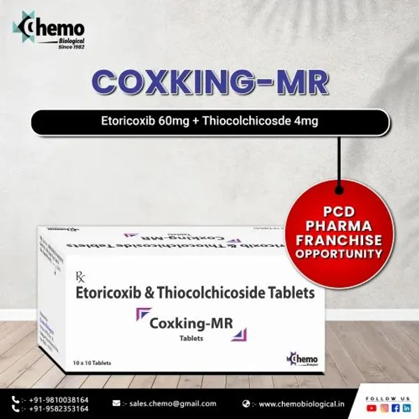 Etoricoxib And Thiocolchicoside Tablets pharmaceutical product details from NexCure Health