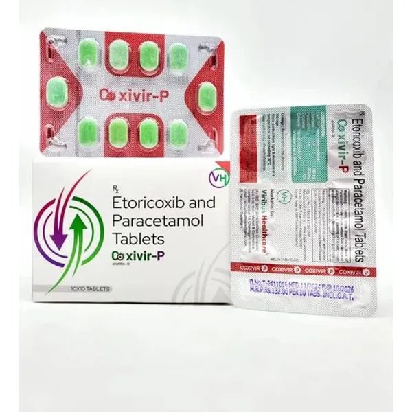 Etoricoxib Paracetamol Tablet pharmaceutical product details from NexCure Health