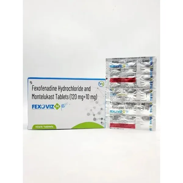 Fexofenadine Hydrochloride Montelukast Sodium Tablets pharmaceutical product details from NexCure Health