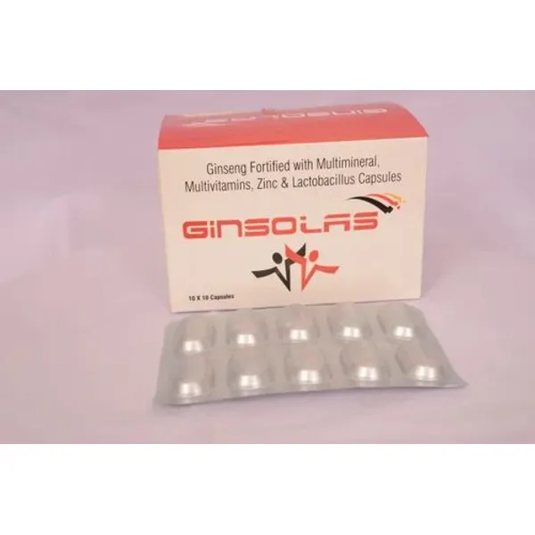 Ginseng Multivitamin Lactobacillus Sporogenes Capsules pharmaceutical product details from NexCure Health