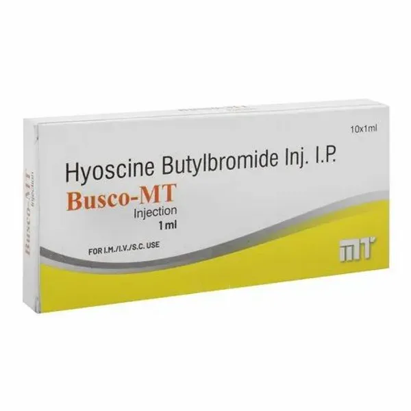 Hyoscine Butylbromide Injection Bp pharmaceutical product details from NexCure Health