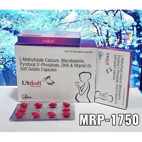 L-methyfolate Calcium Mecobalamin Phyridoxal-5 Pholsphate Dha And Vitamin D3 pharmaceutical product details from NexCure Health