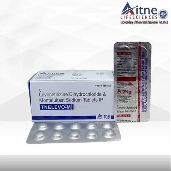 Levocetirizine Dihydrochloride & Montelukast Sodium Tablets IP pharmaceutical product details from NexCure Health