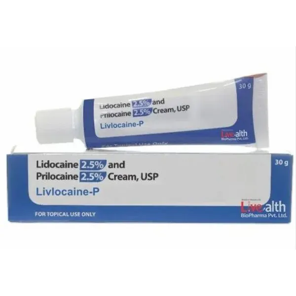 Lidocaine And Prilocaine Cream Tube pharmaceutical product details from NexCure Health