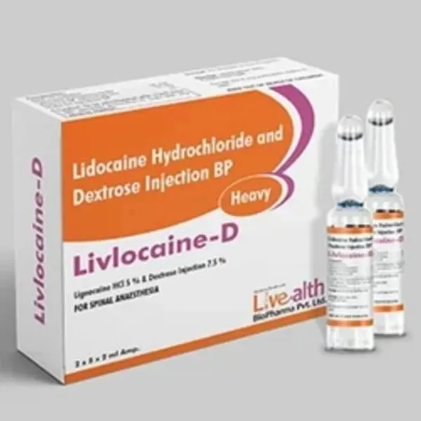 Lignocaine And Dextrose Injection BP pharmaceutical product details from NexCure Health