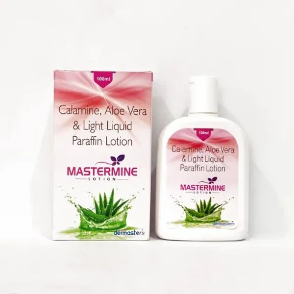 Mastermine Calamine Aloe Vera Light Liquid Paraffin Lotion pharmaceutical product details from NexCure Health