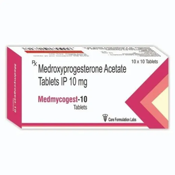 Medroxyprogesterone Acetate 10 Mg Tablets 10 Mg pharmaceutical product details from NexCure Health