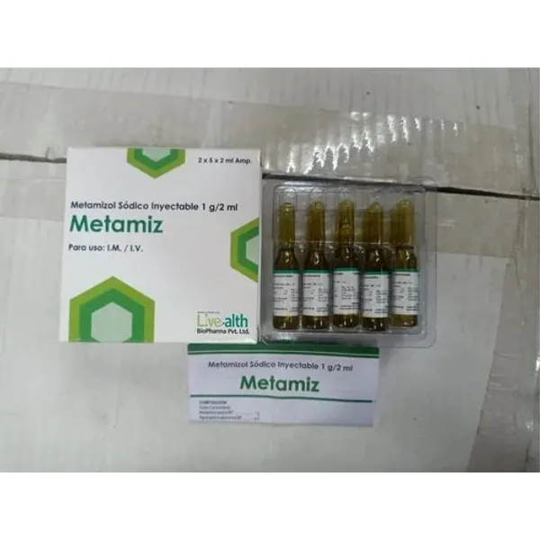 Metamizole Injection 1g 1g pharmaceutical product details from NexCure Health