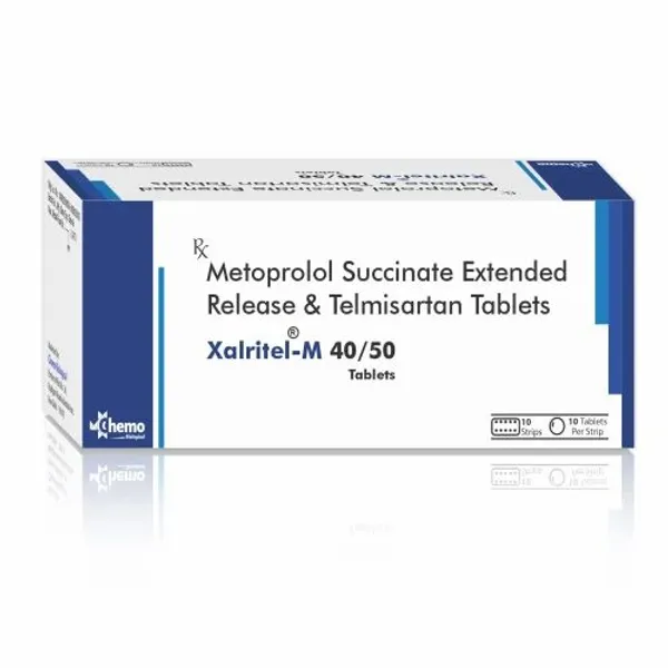 Metoprolol Succinate Extended Release And Telmisartan Tablets pharmaceutical product details from NexCure Health