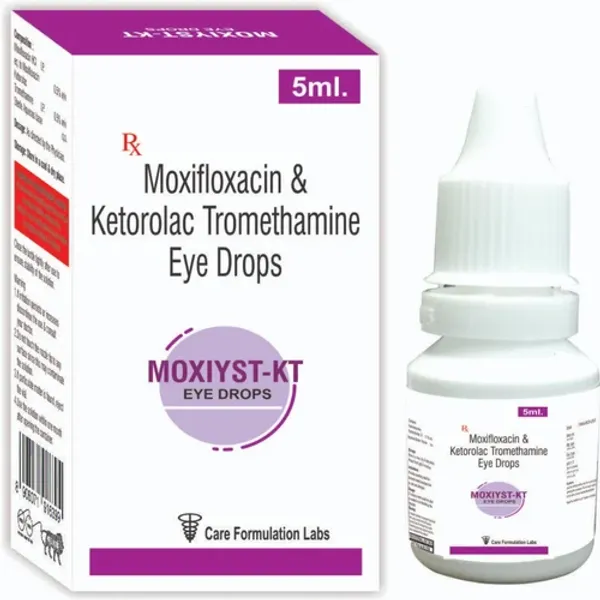 Moxifloxacin And Ketorolac Tromethamine Eye Drop pharmaceutical product details from NexCure Health