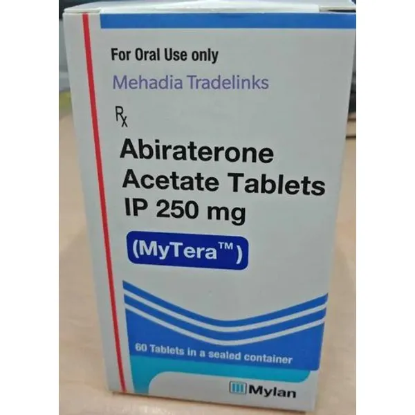 MyTera - Abiraterone Acetate Mylan pharmaceutical product details from NexCure Health