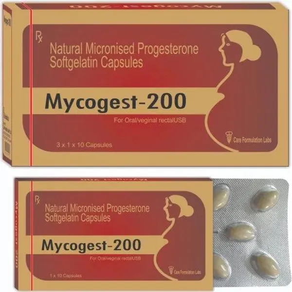 Natural Micronised Progesterone Softgelatin Capsules pharmaceutical product details from NexCure Health