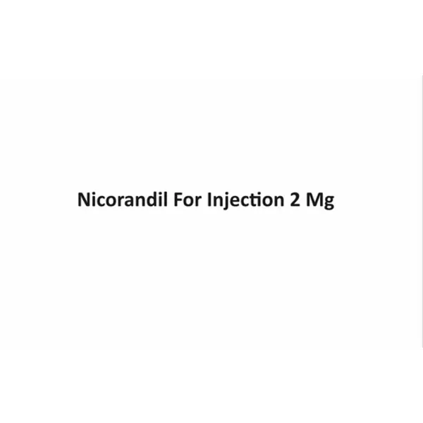 Nicorandil For Injection 2 Mg 2 Mg pharmaceutical product details from NexCure Health