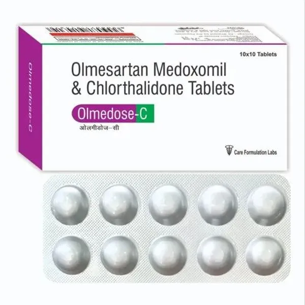 Olmesartan Medoxomil and Chlorthalidone Tablets pharmaceutical product details from NexCure Health