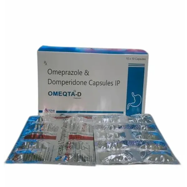 Omeprazole & Domperidone Capsules IP pharmaceutical product details from NexCure Health