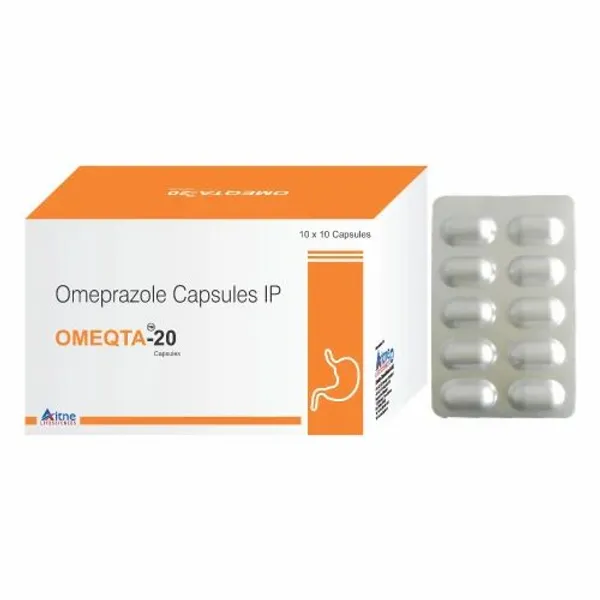 Omeprazole Gastro-resistant Capsules IP pharmaceutical product details from NexCure Health