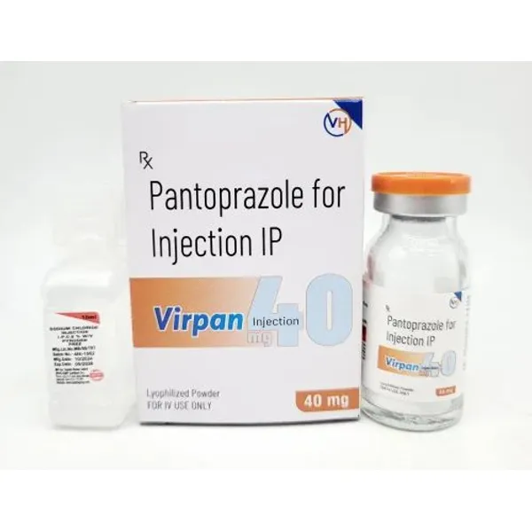Pantoprazole 40 Mg Injection 40 Mg pharmaceutical product details from NexCure Health