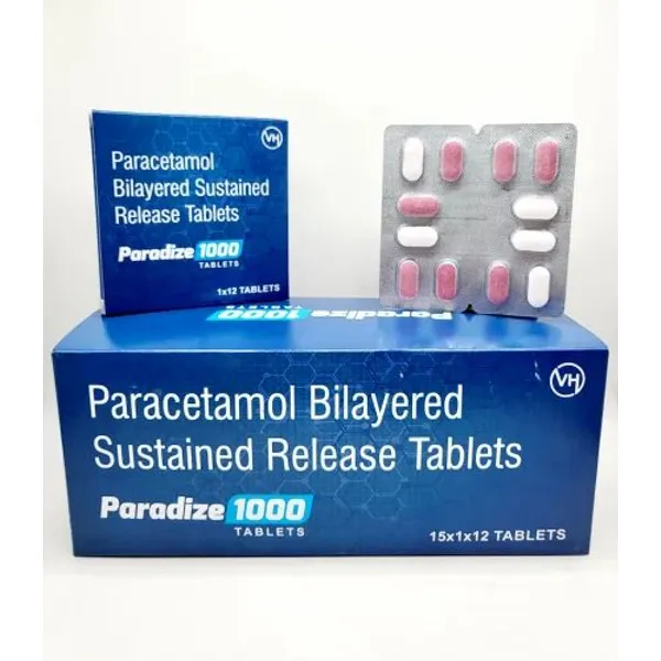 Paracetamol Tablet 1000 mg 1000 Mg pharmaceutical product details from NexCure Health