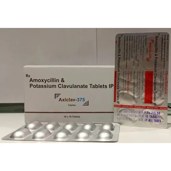 PCD For Amoxcillin Potassium Clavulanate 375 Mg 375 Mg pharmaceutical product details from NexCure Health