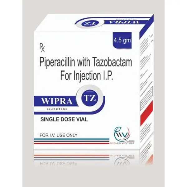 Piperacillin Tazobactam Pharmaceutical Injection in Third Party Manufacturing pharmaceutical product details from NexCure Health
