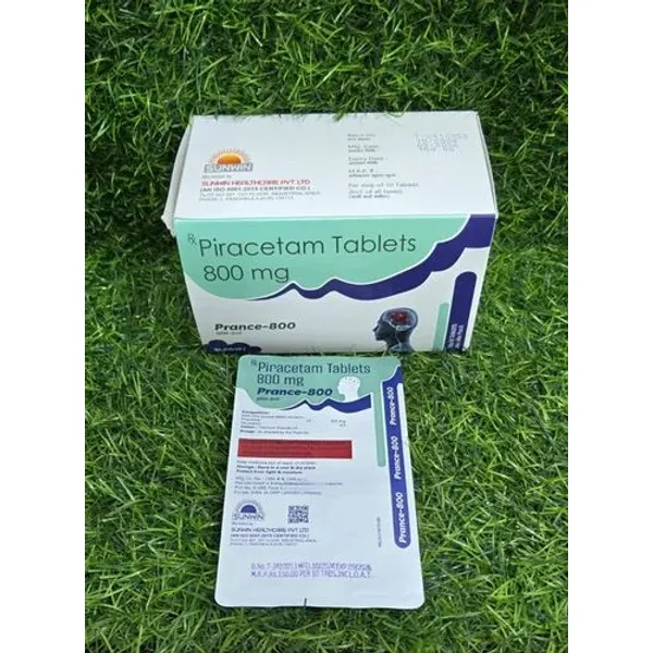 Piracetam 800 Mg Tablet 800 Mg pharmaceutical product details from NexCure Health