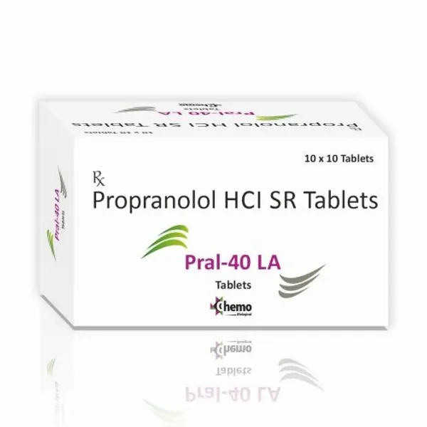 Propranolol Hcl Sustained Release Tablets. pharmaceutical product details from NexCure Health