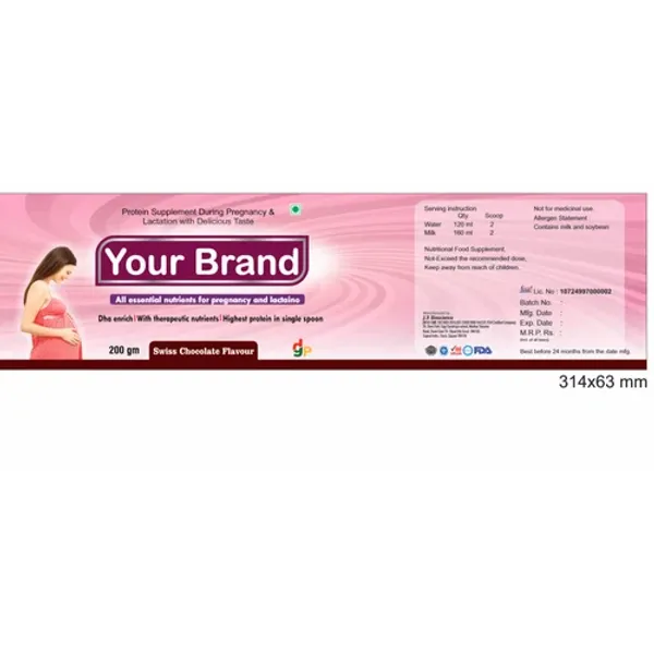 Protein Supplement During Pregnancy & Lactation with Delicious Taste Powder pharmaceutical product details from NexCure Health