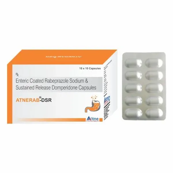 Rabeprazole Sodium Enteric Coated And Domperidone Sustained Release Capsules pharmaceutical product details from NexCure Health