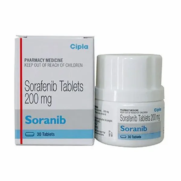 Soranib 200 Mg (Sorafenib Tab) 200 Mg pharmaceutical product details from NexCure Health