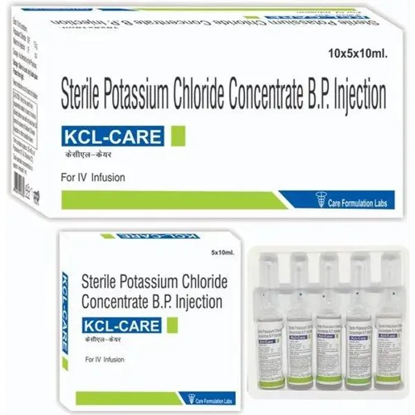 Sterile Potasium Chloride Concentrate B.P. Injection pharmaceutical product details from NexCure Health