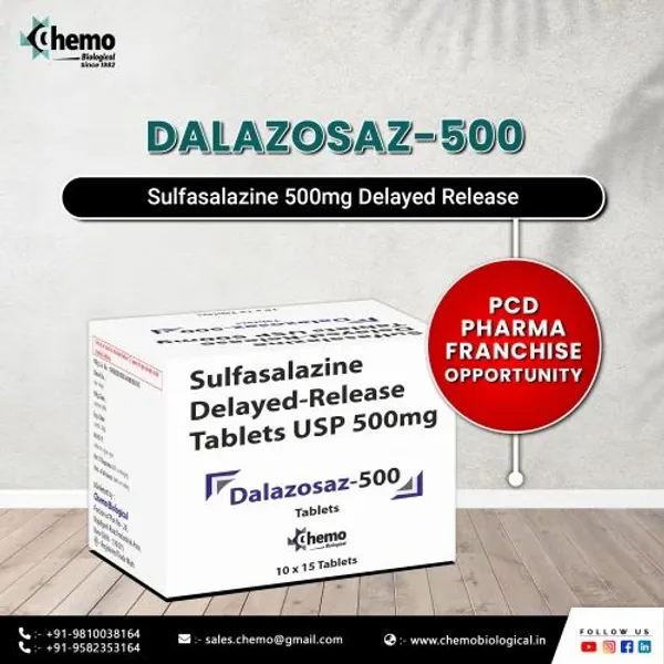 Sulfasalazine Delayed Release Tablets USP 500mg 500mg pharmaceutical product details from NexCure Health