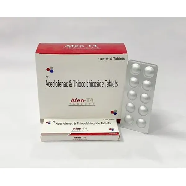Thiocolchicoside & Aceclofenac Tablets pharmaceutical product details from NexCure Health