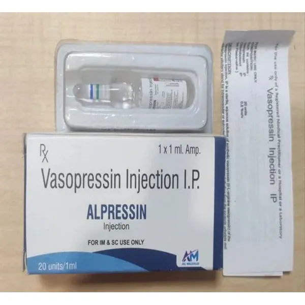 Vasopressin Injection pharmaceutical product details from NexCure Health