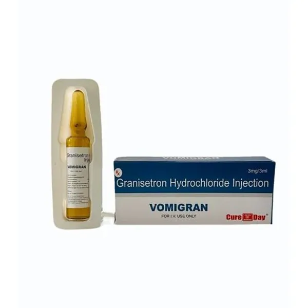 Vomigran 3mg Injection 3mg pharmaceutical product details from NexCure Health
