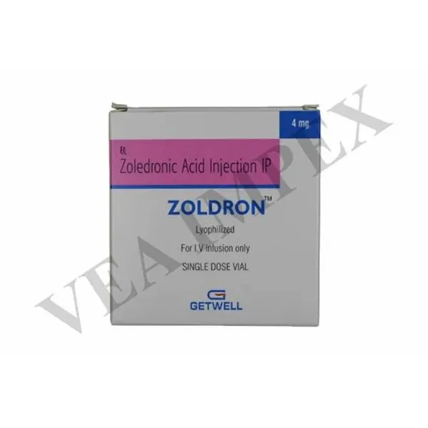 Zoldron Injection (Zoledronic Acid Injection) pharmaceutical product details from NexCure Health